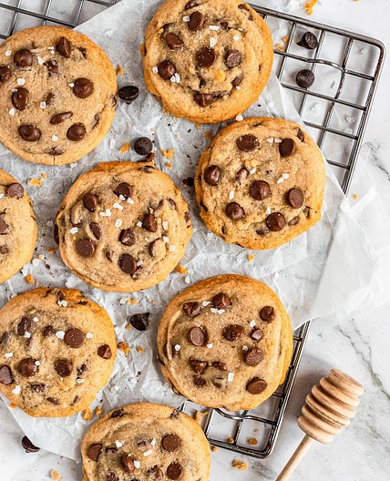 Honey Chocolate Chip Cookies (Gluten-Free & Dairy-Free)