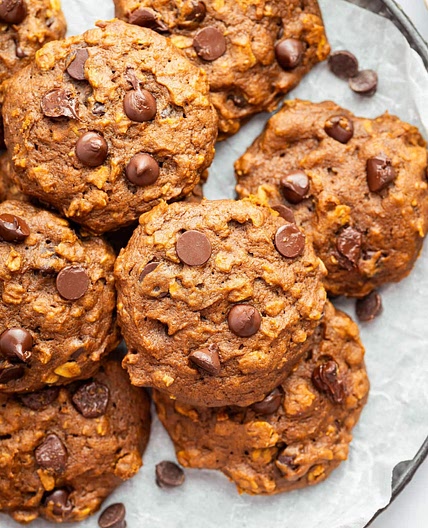Pumpkin Oatmeal Cookies