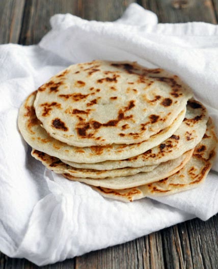 3 Ingredient Paleo Naan (Indian bread)