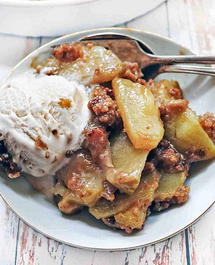 Vegan Apple Crumble (Vegan Crisp)