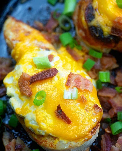 Cheddar Bacon & Ranch Smothered Chicken