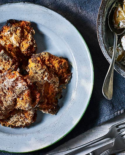 Southern "fried" chicken