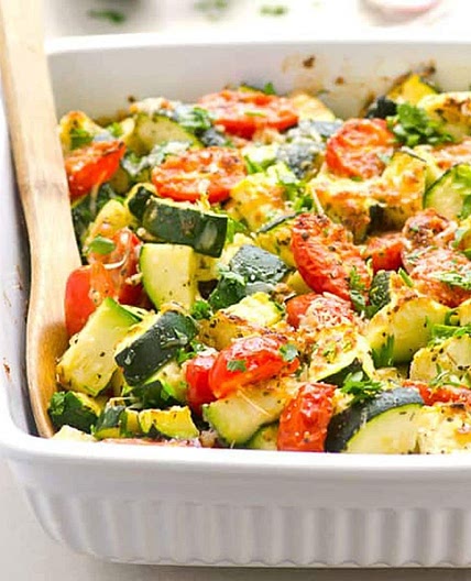 Zucchini Tomato Bake