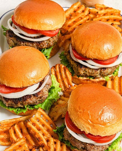 Pork Burgers
