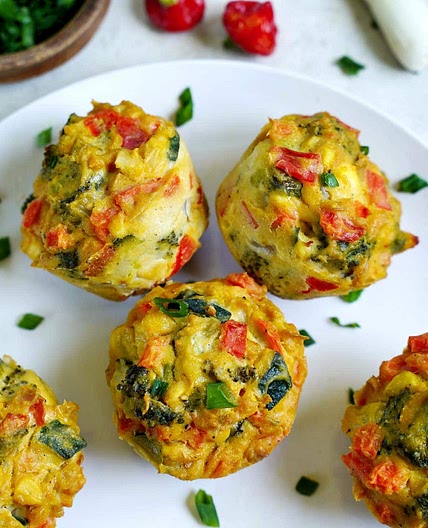 Savory Vegetable Muffins