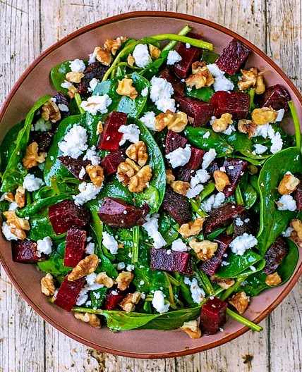 Beetroot and Goat's Cheese Salad