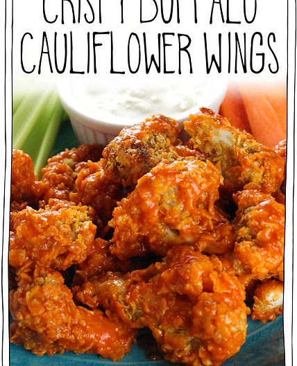 Crispy Buffalo Cauliflower