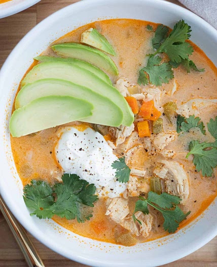 One-Pot Buffalo Chicken Chili