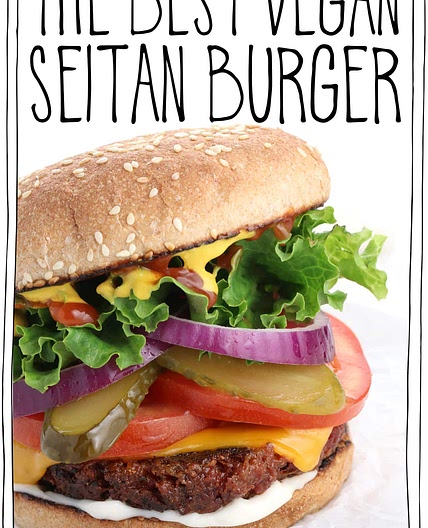 The Best Vegan Seitan Burger