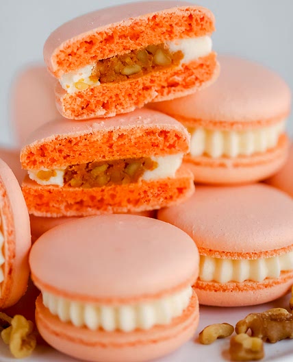 Carrot Cake Macarons