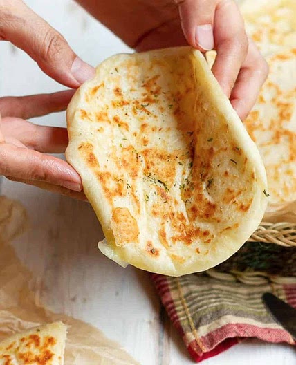 Cheese Stuffed Flatbread