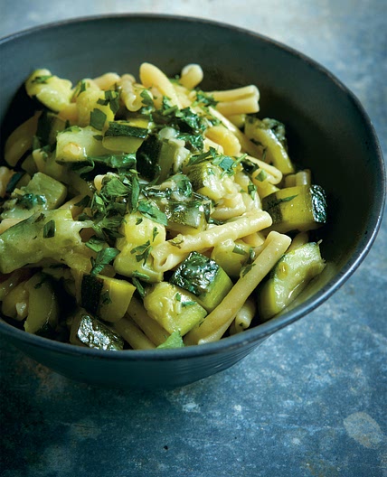 Pasta With Courgettes
