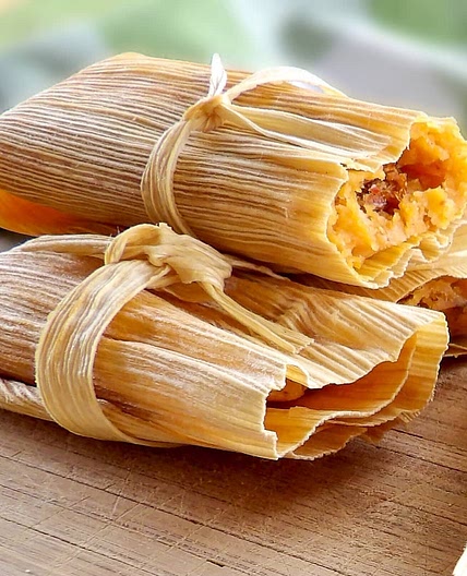 Instant Pot Red Chili Pork Tamales