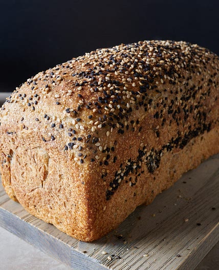 High-fiber sourdough bread recipe