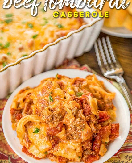 Beef Lombardi Casserole