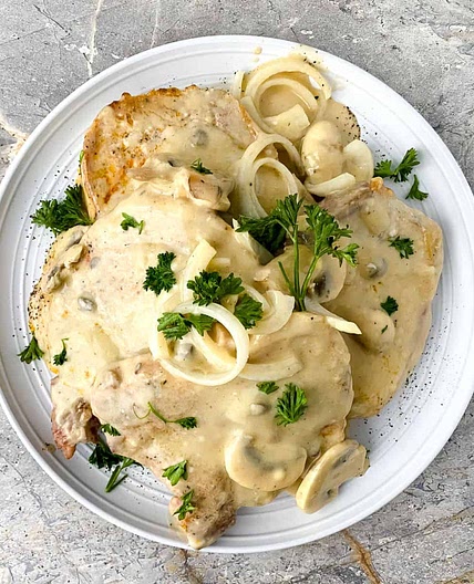 Crock Pot Pork Chops and Gravy