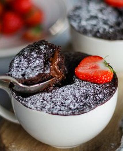 Double Chocolate Mug Cake
