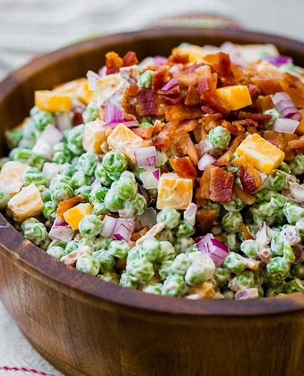 Southern English Pea Salad