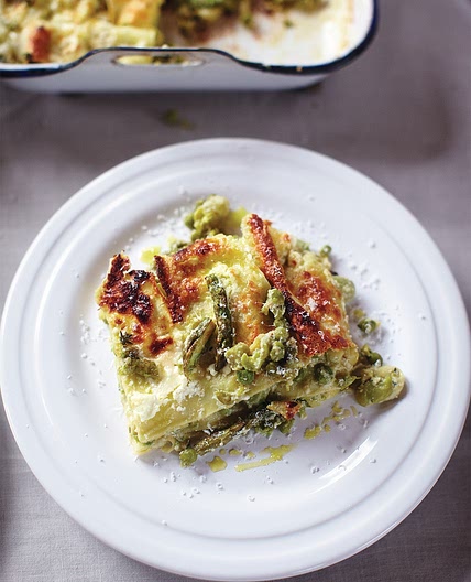 Summer veg lasagne