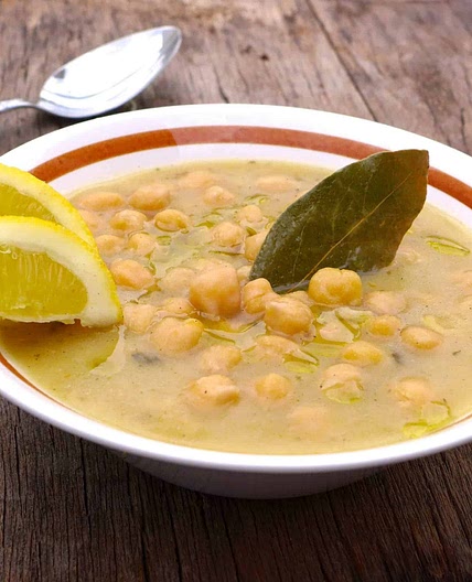 Greek Chickpea soup recipe (Revithia)