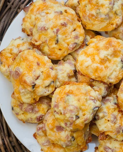 Keto Ham and Cheese Bites