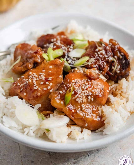 Crockpot Honey Sesame Chicken