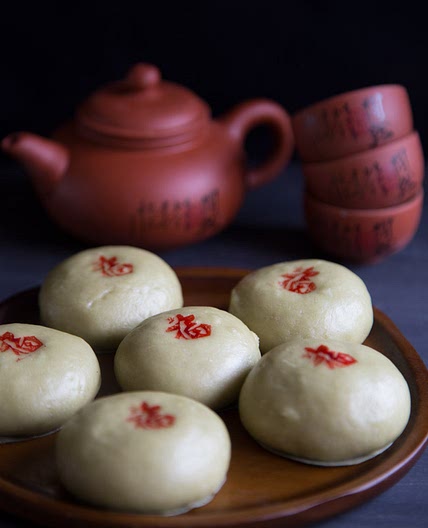 Pandan Hee Pan (Xi Ban) - Hakka Steamed Rice Cake