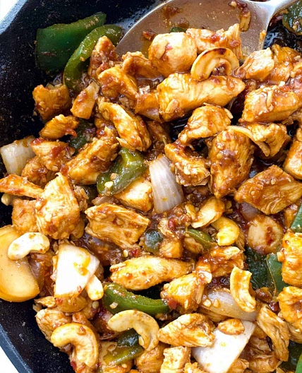 EASY KETO CASHEW CHICKEN