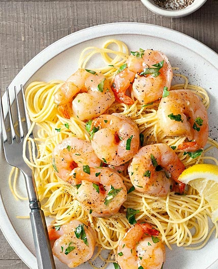 Garlic Lemon Shrimp