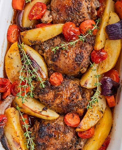 Juicy Mediterranean Chicken Recipe (In Oven!)
