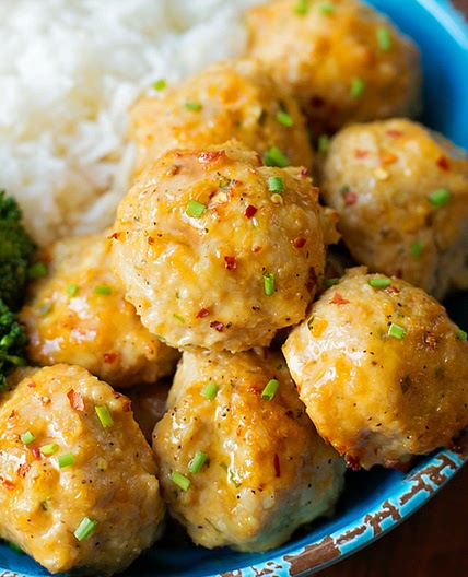 Orange Chicken Meatballs Recipe