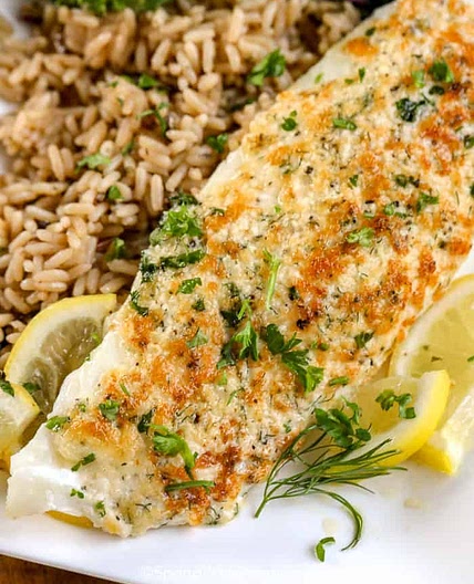 Parmesan Broiled Tilapia