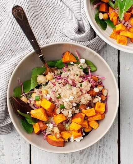 Sweet Potato Quinoa Bowl