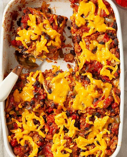 Turkey Enchilada Casserole