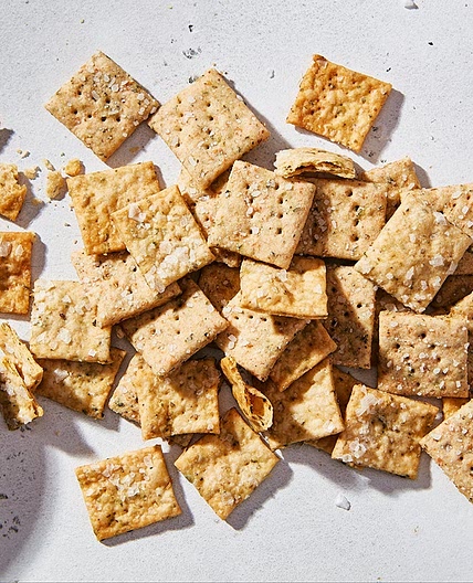 Sourdough Crackers