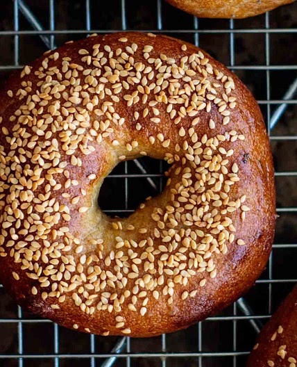 Sourdough Bagels