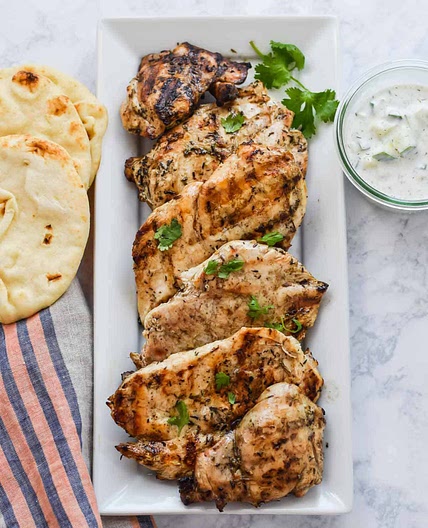Grilled Chicken Souvlaki