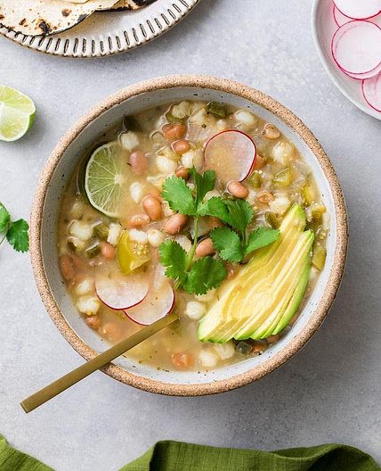 VEGAN POZOLE (POSOLE VERDE)