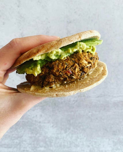 Sweet Potato Black Bean Burgers