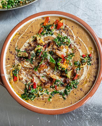 Cauliflower And Tahini Soup