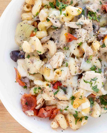 Tuna Casserole - Mediterranean Style