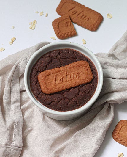 Easy Biscoff Chocolate Baked Oatmeal