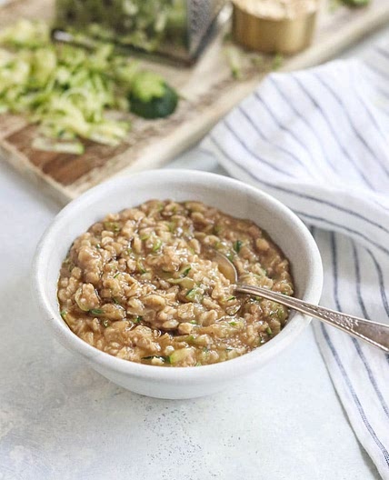 Easy Zucchini Oatmeal