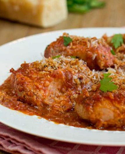 Slow Cooker Chicken Parmesan