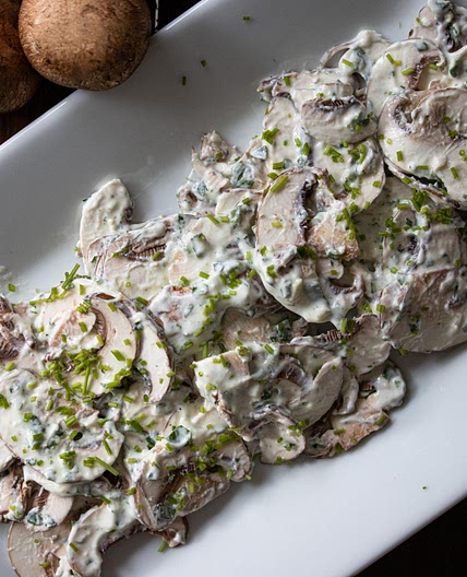 Easy Mushroom Salad Recipe