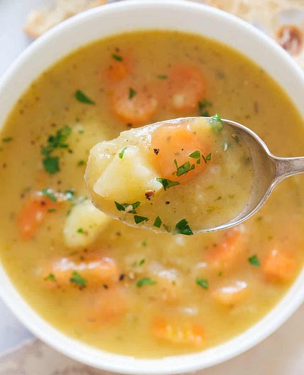 Carrot potato soup