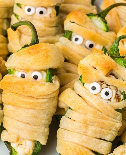 Jalapeño Popper Mummies