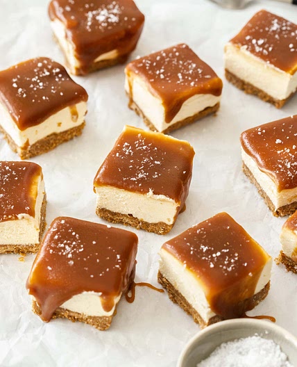 Caramel Cheesecake Bars