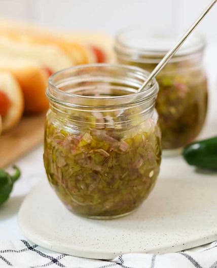 Simple Jalapeño Relish