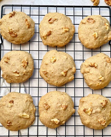 Vegan Banana Bread Cookies